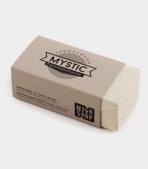 Nivo Soap Mystic Sandalwood & Ground Pumice Powder 80gr