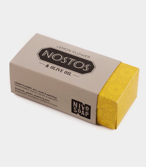 Nivo Soap Nostos Lemon Flower & Olive Oil 80gr